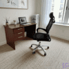 Office Desk + Headrest Office Chair