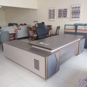 2.4M modern office desk with a wide executive workspace and sleek professional design