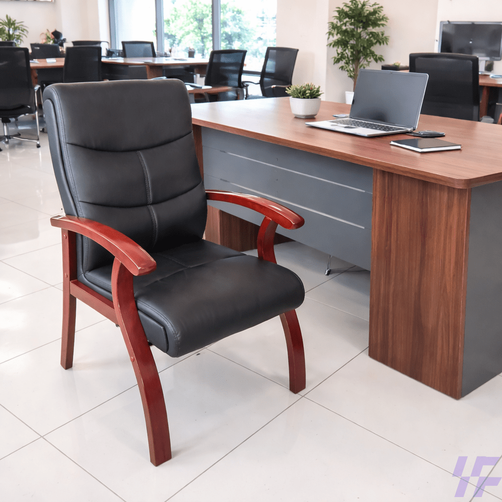 Modern executive office setup
