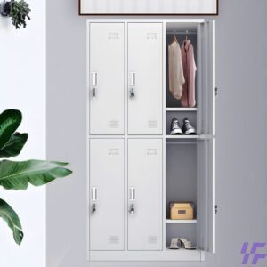6 compartment filing cabinet with durable lockable storage compartments and spacious design, secure office organization solution for documents, files, and workplace essentials in Kenya.