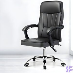 Reclining executive office chair with ergonomic high-back design, adjustable recline function, and premium cushioned support, comfortable seating for long working hours in office and home workspaces in Kenya.