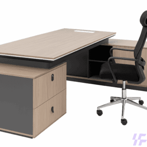 240cm L-shaped office table with spacious corner workstation, durable premium finish, and sturdy modern frame, ideal executive office desk for productive corporate and home workspaces in Kenya.
