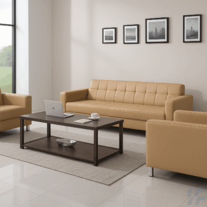 Executive 5-Seater Office Sofa Set
