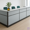 2m Modern Reception Desk – Sleek, Functional & Professional