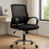 Mid Back Mesh Office Chair – Chrome Base | Ergonomic Design