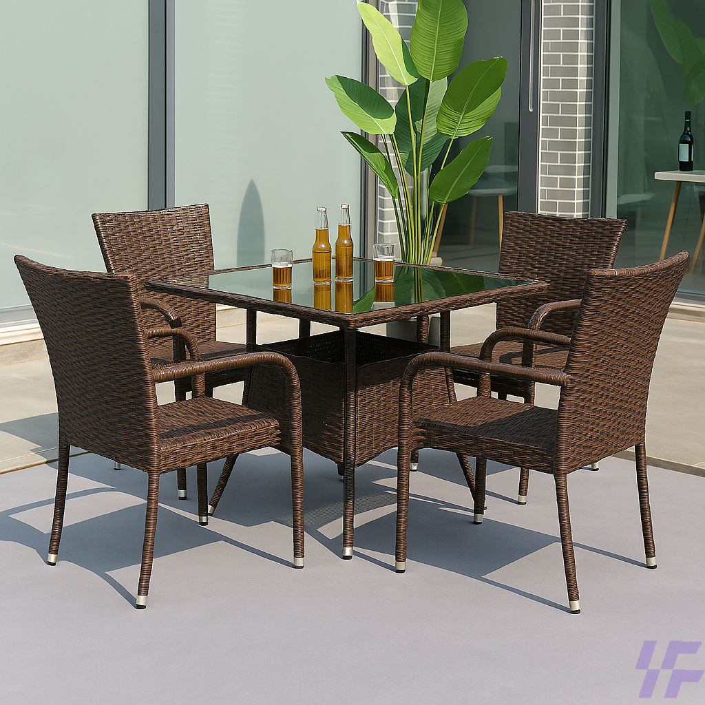 5 Piece Outdoor Dining Set