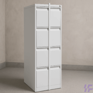4-Drawer Filing Cabinet with Bar
