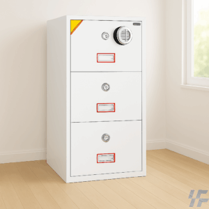 3 Drawer Fireproof Safe