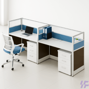 2 Way Straight Workstation