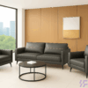 Grey Office Lounge Sofa Set