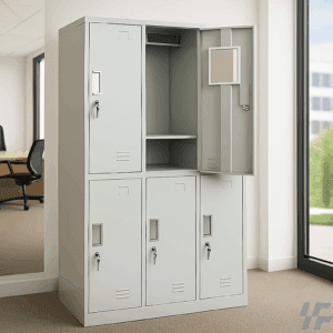 6-Locker Steel Cabinet