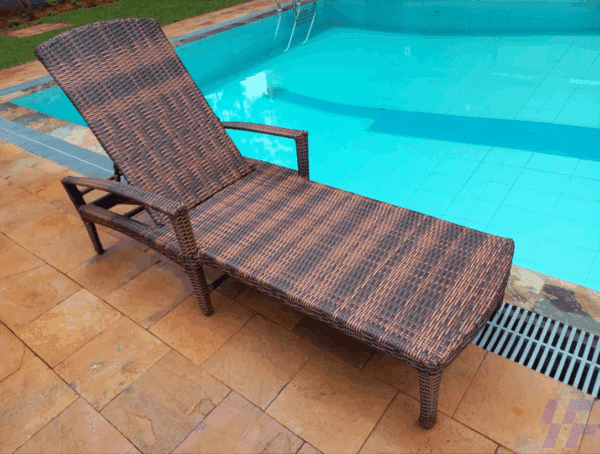 Rattan Outdoor Pool Bed - Intercom Furniture