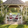 4 Seater Rattan Cushioned Set
