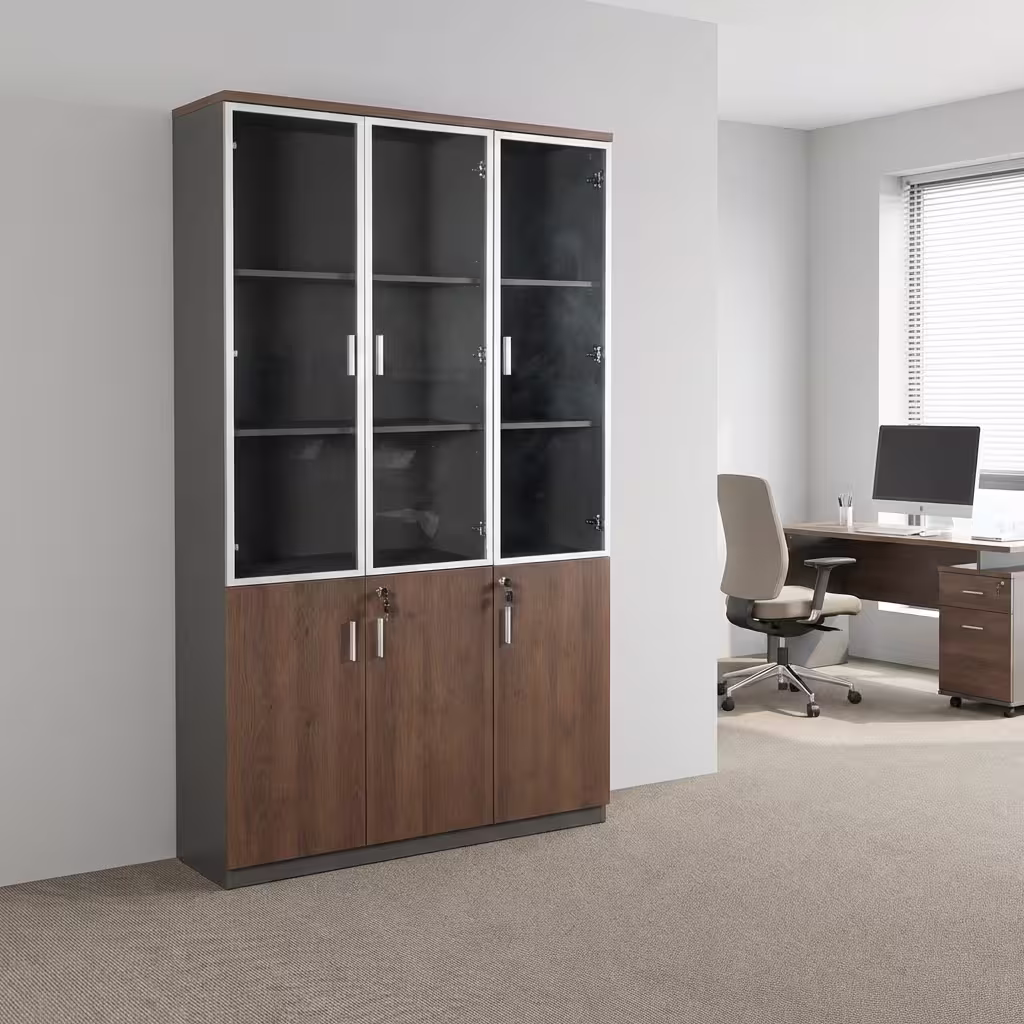3 DRAWER wooden filling cabinet 3 door wooden filing cabinet for office document storage