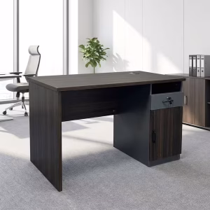 1.4M local office desk with organized workspace in a professional office