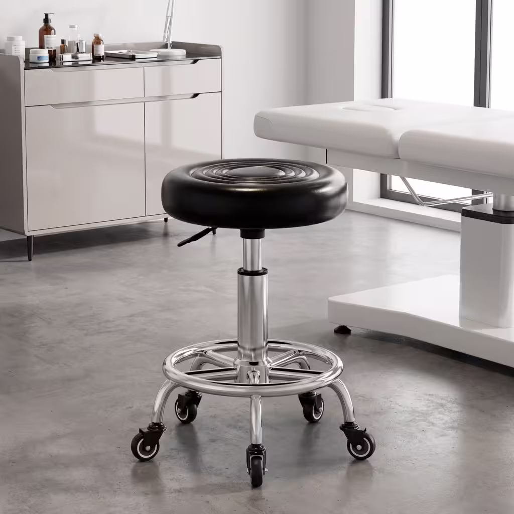 Laboratory adjustable barstool 1.8M rectangle foldable table in office and event setup