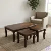 Coffee Table with Side Stools
