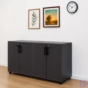 4-door office cupboard with lockable storage compartments and durable construction, spacious filing and organization solution for documents, supplies, and office essentials in Kenya
