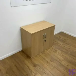 Spacious executive wooden cupboard with multiple shelves and drawers, crafted from high-quality wood, perfect for office storage, filing documents, and organizing workspace essentials.