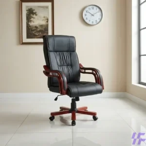 Premium Executive High Back Chair with Ergonomic Lumbar Support, Breathable Mesh Backrest, and Adjustable Padded Armrests for Professional Boardroom and Office Comfort Premium Executive High Back Chair with Ergonomic Lumbar Support, Breathable Mesh Backrest, and Adjustable Padded Armrests for Professional Boardroom and Office Comfort