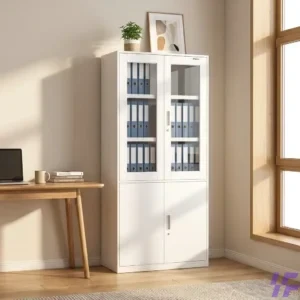 Lockable office filing cabinet with durable steel construction and secure multi-drawer storage, ideal for organized document filing and safe office storage in Kenya