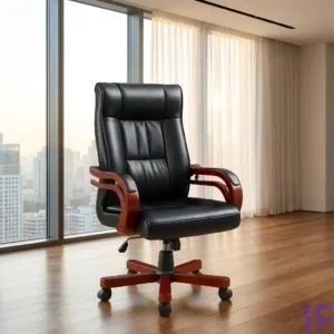 High-back Bliss office chair with ergonomic design, premium cushioning, and adjustable lumbar support, comfortable executive seating for long hours in office and home workspace use in Kenya