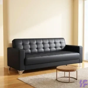 3-seater executive office sofa with premium cushioning, durable upholstery, and sturdy frame, elegant comfortable seating for office reception, lounge, and corporate spaces in Kenya