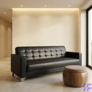 3-seater executive office sofa with premium cushioning, durable upholstery, and sturdy frame, elegant comfortable seating for office reception, lounge, and corporate spaces in Kenya