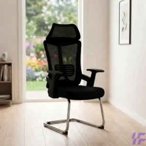 High back waiting chair with ergonomic support, cushioned seating, and durable frame, comfortable visitor seating solution for reception areas, offices, and commercial spaces in Kenya