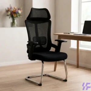 High back waiting chair with ergonomic support, cushioned seating, and durable frame, comfortable visitor seating solution for reception areas, offices, and commercial spaces in Kenya