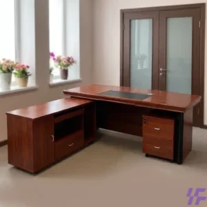 1.80m executive office desk with spacious durable tabletop, integrated storage, and modern professional design, ideal workstation for offices, boardrooms, and executive workspaces in Kenya