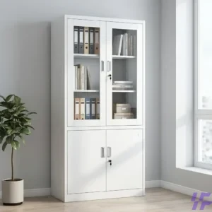 Steel lockable file cabinet with heavy-duty construction and secure multi-drawer storage, durable office organizer for safe document filing and workspace organization in Kenya