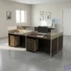 4-Seater Office Workstation