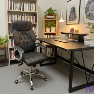 Executive office chair with ergonomic high-back design, adjustable height, and premium cushioning, comfortable professional seating for offices, boardrooms, and home workspaces in Kenya Executive office chair with ergonomic high-back design, adjustable height, and premium cushioning, comfortable professional seating for offices, boardrooms, and home workspaces in Kenya