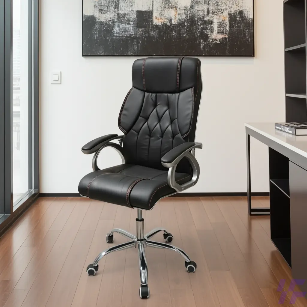 Executive office chair with ergonomic high-back design, adjustable height, and premium cushioning, comfortable professional seating for offices, boardrooms, and home workspaces in Kenya Executive office chair with ergonomic high-back design, adjustable height, and premium cushioning, comfortable professional seating for offices, boardrooms, and home workspaces in Kenya