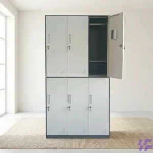 6-compartment file cabinet with durable lockable steel construction and spacious organized storage, secure document filing solution for offices, schools, and commercial workspaces in Kenya