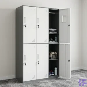 6-compartment file cabinet with durable lockable steel construction and spacious organized storage, secure document filing solution for offices, schools, and commercial workspaces in Kenya