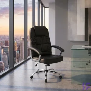 Executive high back chair with ergonomic lumbar support, premium cushioning, and adjustable height, comfortable professional office seating designed for long hours in corporate and home workspace use in Kenya