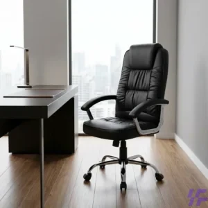 Executive high back chair with ergonomic lumbar support, premium cushioning, and adjustable height, comfortable professional office seating designed for long hours in corporate and home workspace use in Kenya