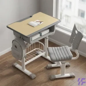 Kids adjustable study set with ergonomic desk and chair, height-adjustable design and durable build, comfortable learning solution for home study and school use in Kenya
