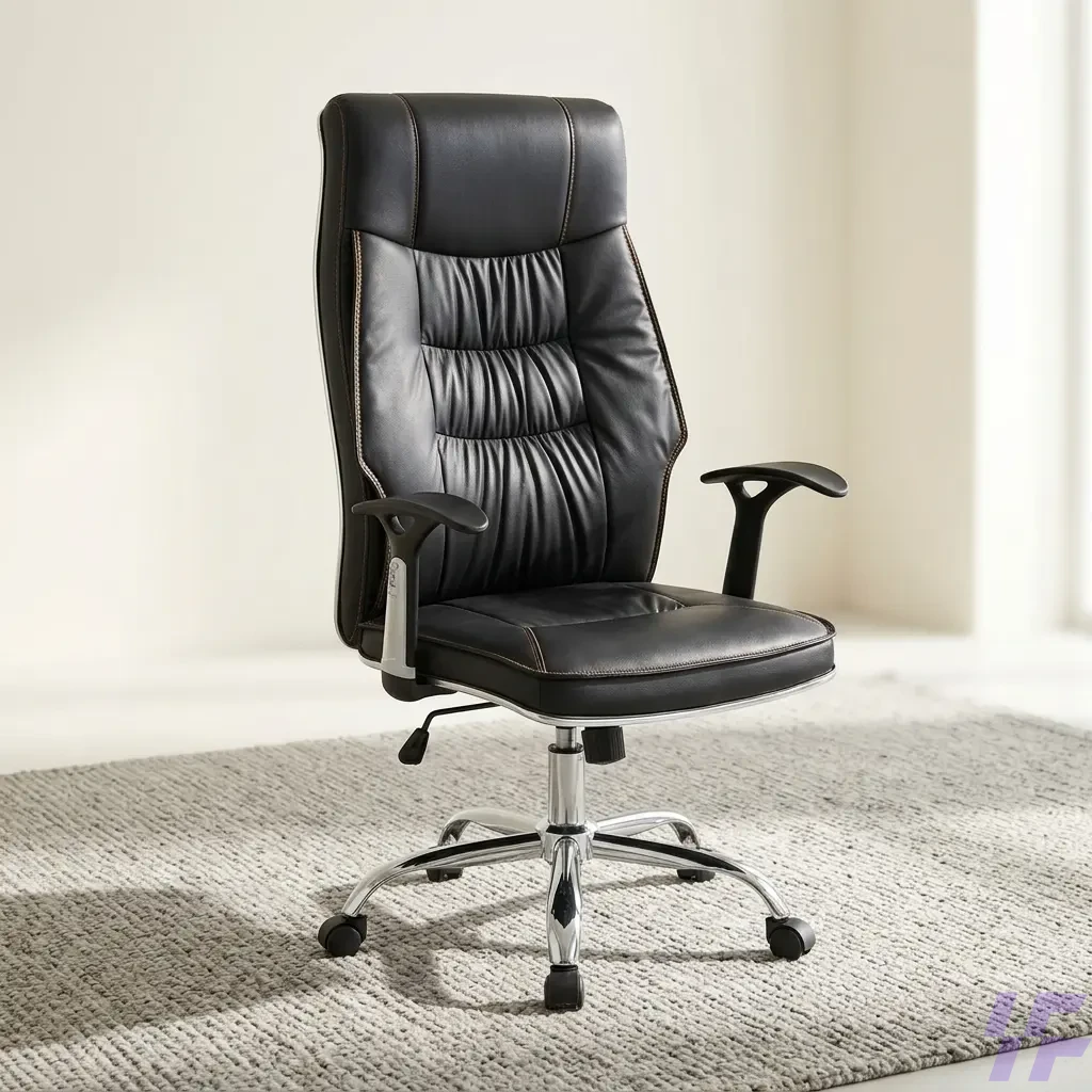 Generic recliner office chair with ergonomic high-back design, adjustable reclining function, and cushioned lumbar support, comfortable seating for office, gaming, and home workspace use in Kenya Generic recliner office chair with ergonomic high-back design, adjustable reclining function, and cushioned lumbar support, comfortable seating for office, gaming, and home workspace use in Kenya