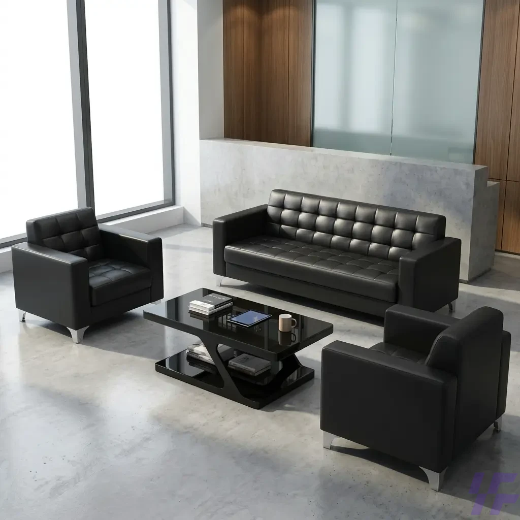 Five seater office sofa with premium cushioned seating, durable upholstery, and sturdy modern frame, elegant and comfortable lounge furniture for office reception, waiting areas, and corporate spaces in Kenya Five seater office sofa with premium cushioned seating, durable upholstery, and sturdy modern frame, elegant and comfortable lounge furniture for office reception, waiting areas, and corporate spaces in Kenya