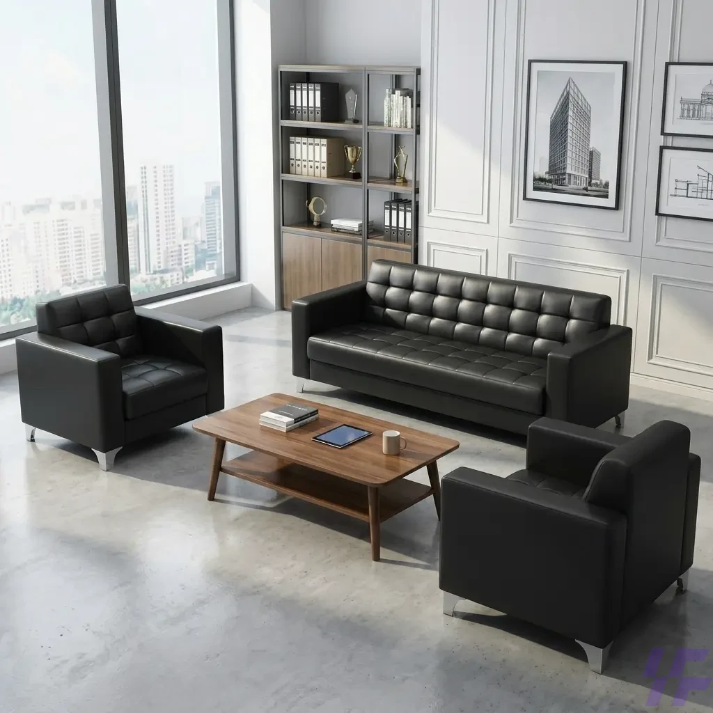 Five seater office sofa with premium cushioned seating, durable upholstery, and sturdy modern frame, elegant and comfortable lounge furniture for office reception, waiting areas, and corporate spaces in Kenya Five seater office sofa with premium cushioned seating, durable upholstery, and sturdy modern frame, elegant and comfortable lounge furniture for office reception, waiting areas, and corporate spaces in Kenya