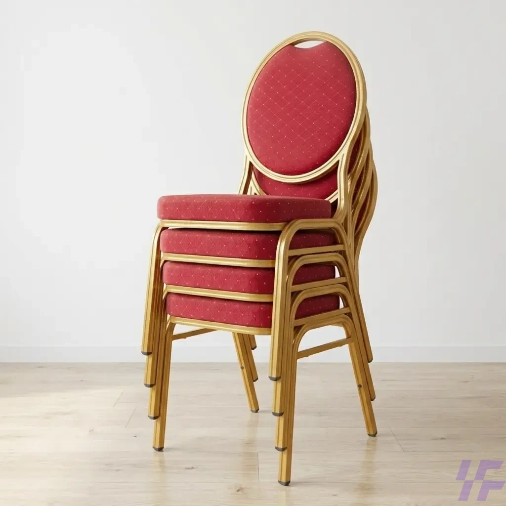 Stackable red conference chair with cushioned seating and durable lightweight frame, comfortable space-saving chair ideal for meetings, training rooms, events, and conference halls in Kenya Stackable red conference chair with cushioned seating and durable lightweight frame, comfortable space-saving chair ideal for meetings, training rooms, events, and conference halls in Kenya