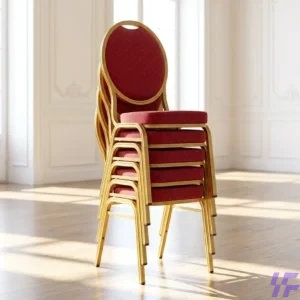Stackable red conference chair with cushioned seating and durable lightweight frame, comfortable space-saving chair ideal for meetings, training rooms, events, and conference halls in Kenya Stackable red conference chair with cushioned seating and durable lightweight frame, comfortable space-saving chair ideal for meetings, training rooms, events, and conference halls in Kenya