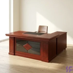 1.4m L-shaped office desk with spacious corner workstation design, durable tabletop, and sturdy modern frame, efficient office furniture for professional and home workspace setups in Kenya