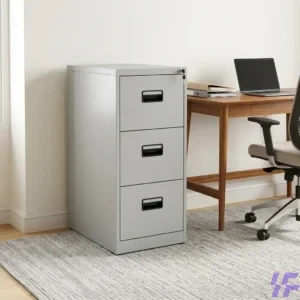 3-drawer file cabinet with durable lockable storage and smooth sliding drawers, compact office organization solution for secure document filing in home and corporate workspaces in Kenya