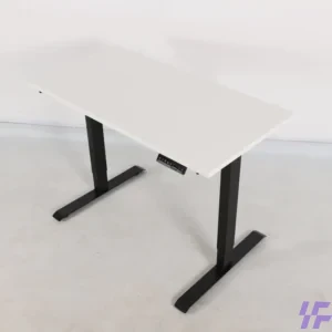 120cm electric adjustable table with motorized height adjustment, spacious durable work surface, and ergonomic sit-stand design, ideal for modern offices and home workspaces in Kenya.