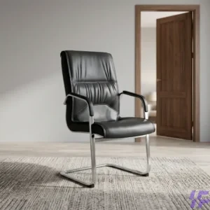 Executive ergonomic waiting chair with cushioned seating, supportive backrest, and durable modern frame, comfortable and stylish visitor chair ideal for office reception, meeting rooms, and corporate waiting areas in Kenya.