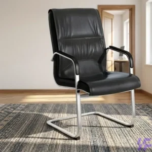 Executive ergonomic waiting chair with cushioned seating, supportive backrest, and durable modern frame, comfortable and stylish visitor chair ideal for office reception, meeting rooms, and corporate waiting areas in Kenya.